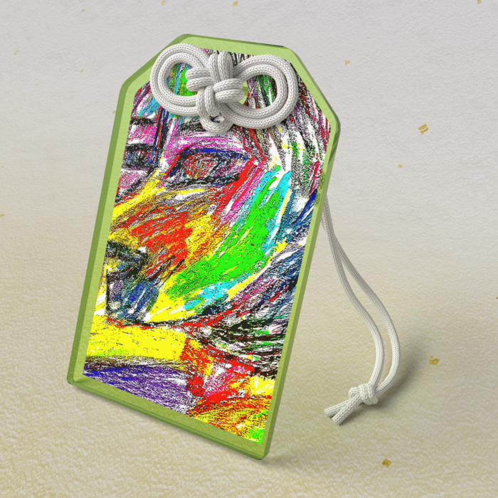 アクリルお守り - 50 × 80mm(5)