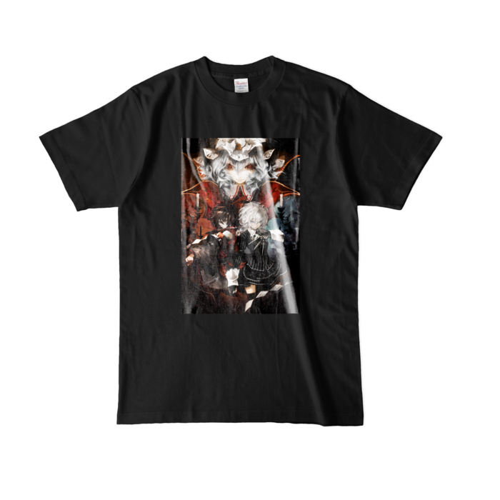 カラーTシャツ(濃色) - L - ブラック