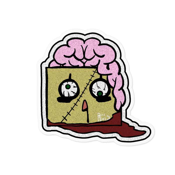 ステッカー - 100 x 100 (mm)