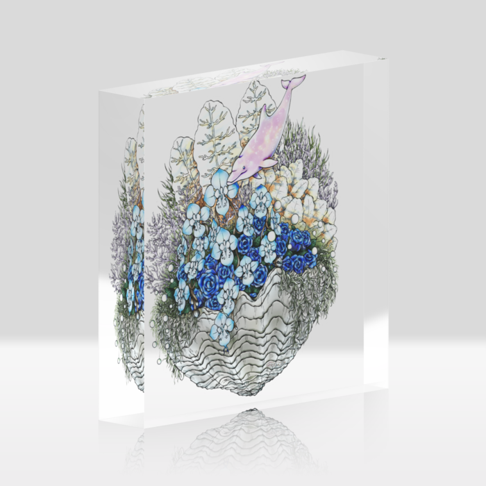 ①　クリア／100x100mm
