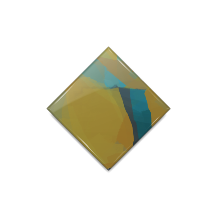 缶バッジ - ひし形40mm