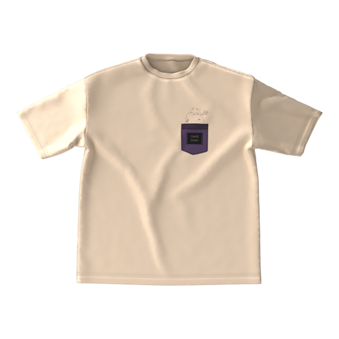 ビッグシルエットTシャツ - M - 両面(1)