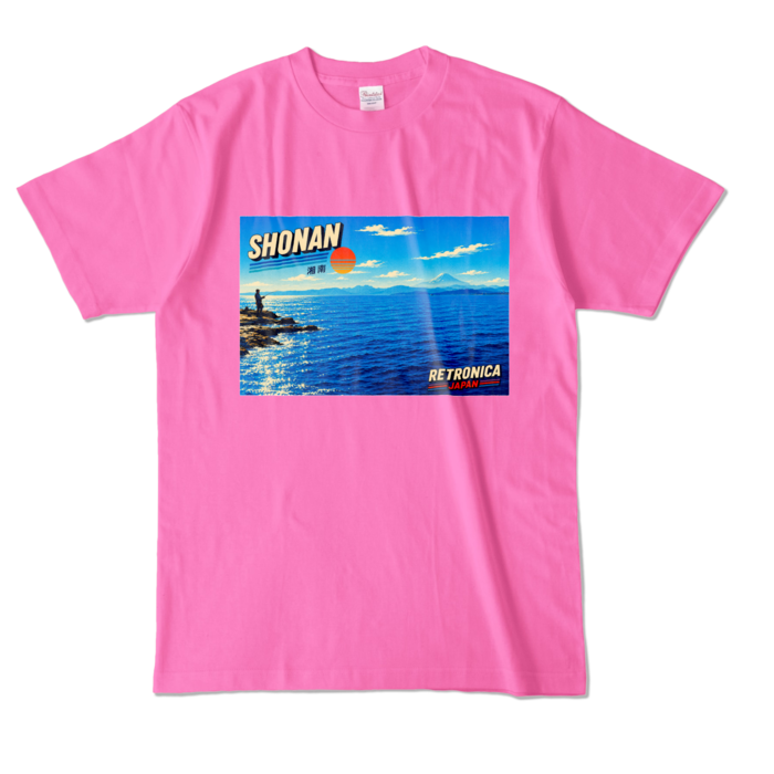 カラーTシャツ - L - ピンク (濃色)