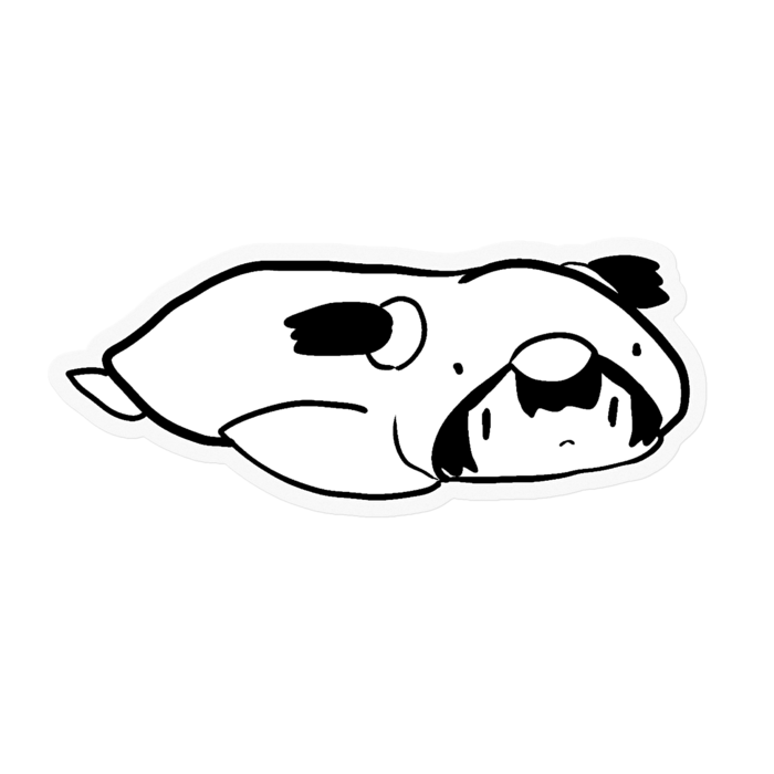 ステッカー - 100 x 100 (mm)