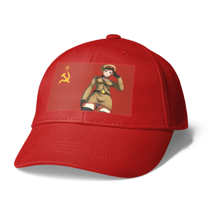 キャップ - レッド