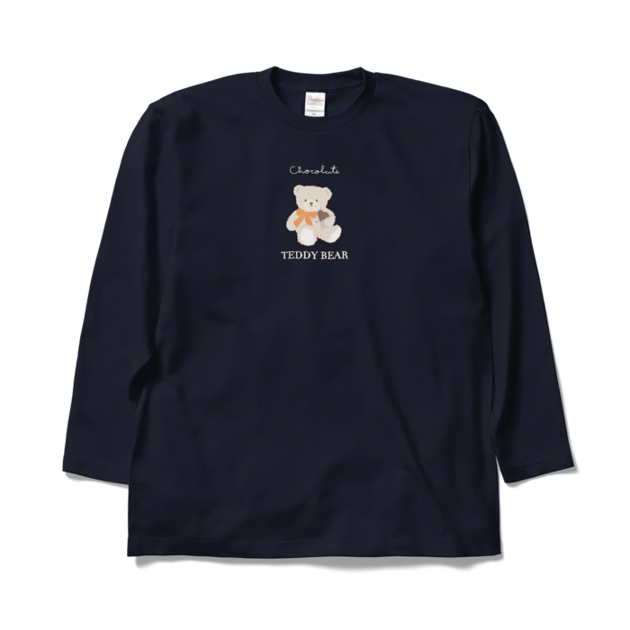 ロングスリーブTシャツ - XL - ネイビー