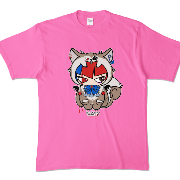 カラーTシャツ - XL - ピンク (濃色)