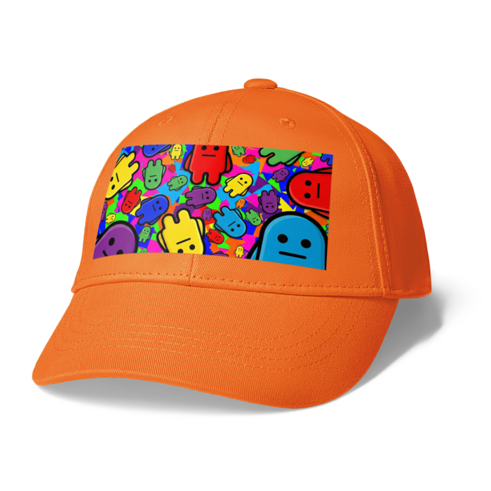 キャップ - オレンジ