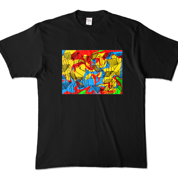 カラーTシャツ - XL - ブラック (濃色)