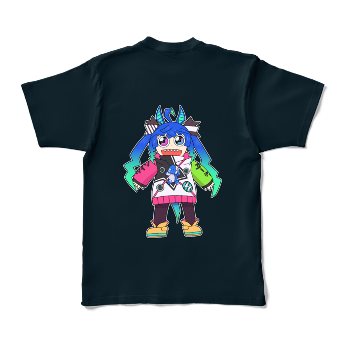 カラーTシャツ - XL - ネイビー (濃色)