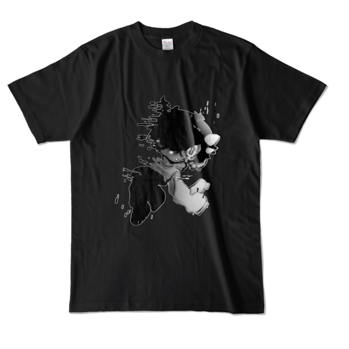 カラーTシャツ - L - ブラック (濃色)