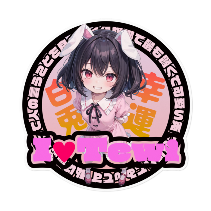 ステッカー - 160 x 160 (mm)