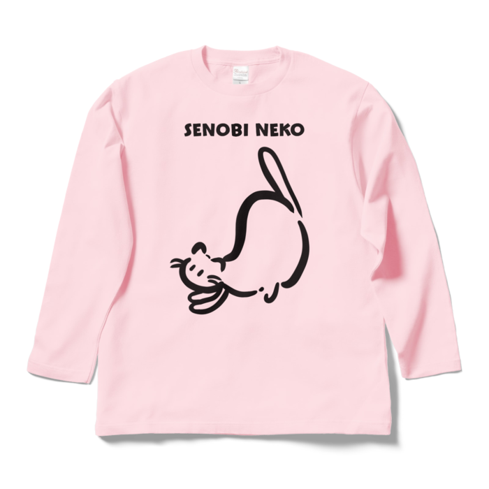 ロングスリーブTシャツ - L - ライトピンク