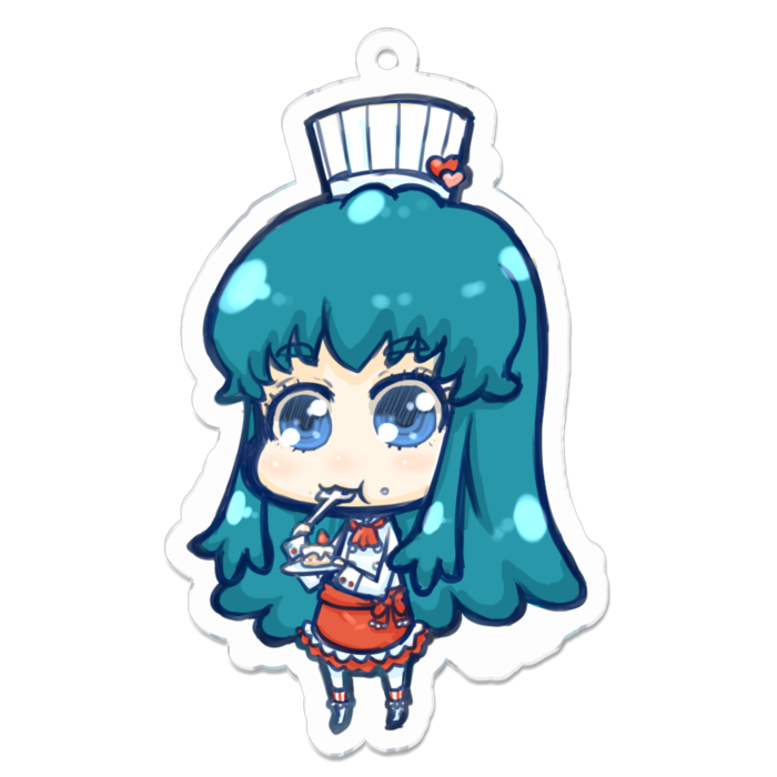 アクリルキーホルダー - 70 x 70 (mm)