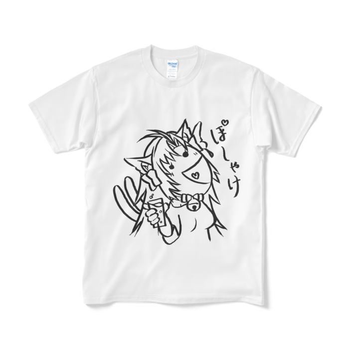 ぽしゃけTシャツ - M - ホワイト