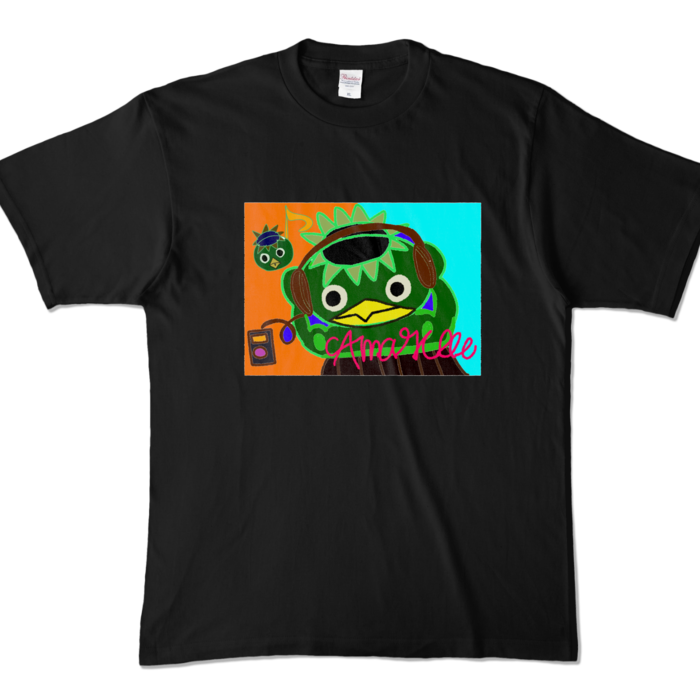 カラーTシャツ - XL - ブラック (濃色)