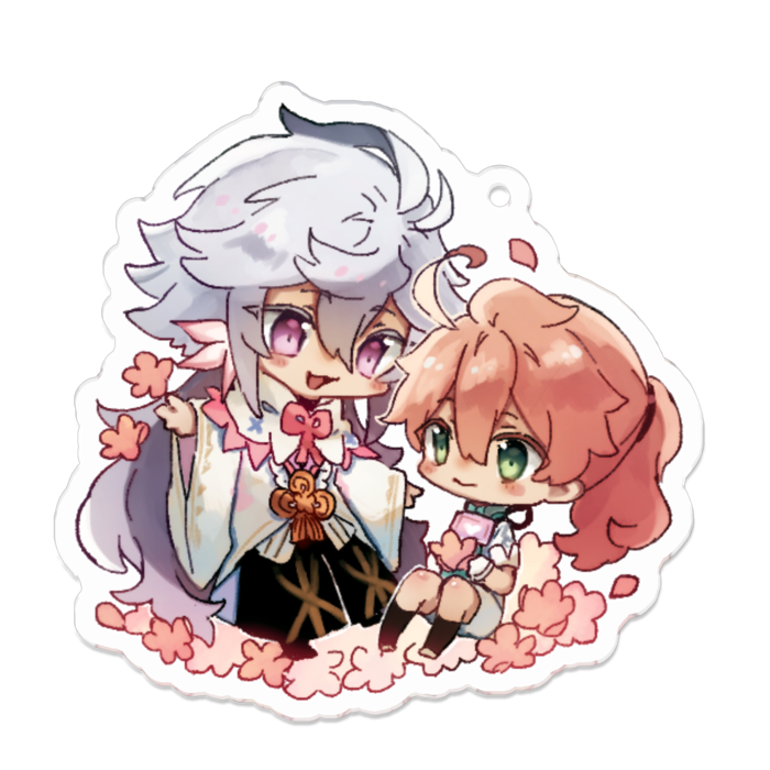 アクリルキーホルダー - 70 x 70 (mm)