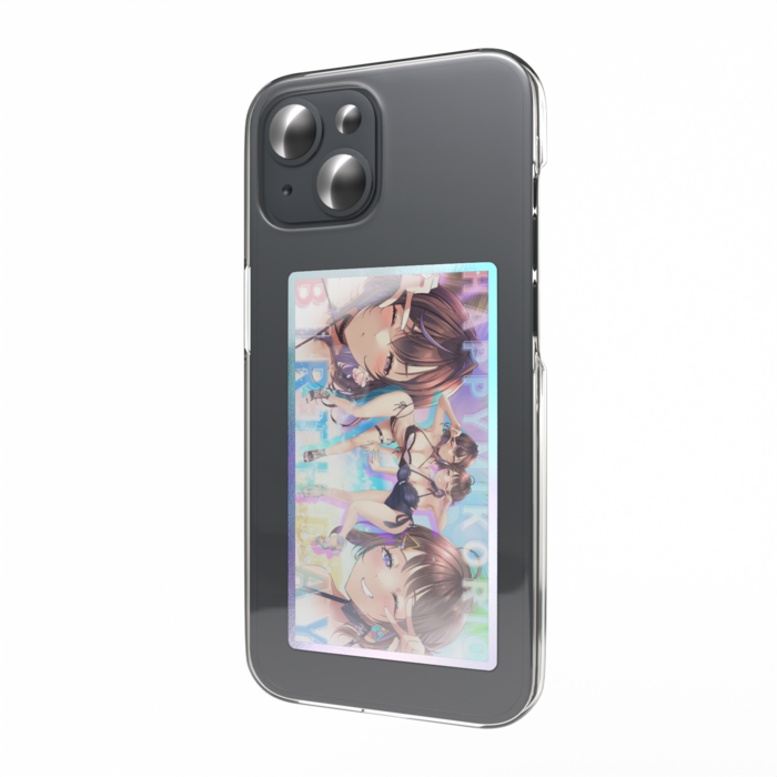 オーロラスマホステッカー - W55 × H91mm 以内