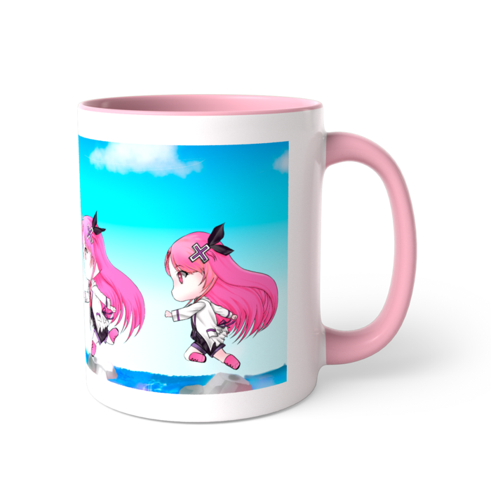 ツートンカラーマグカップ - 直径 8.2cm / 高さ 9.5cm