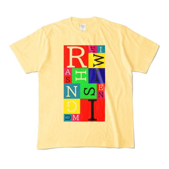 カラーTシャツ - M - ライトイエロー (淡色)