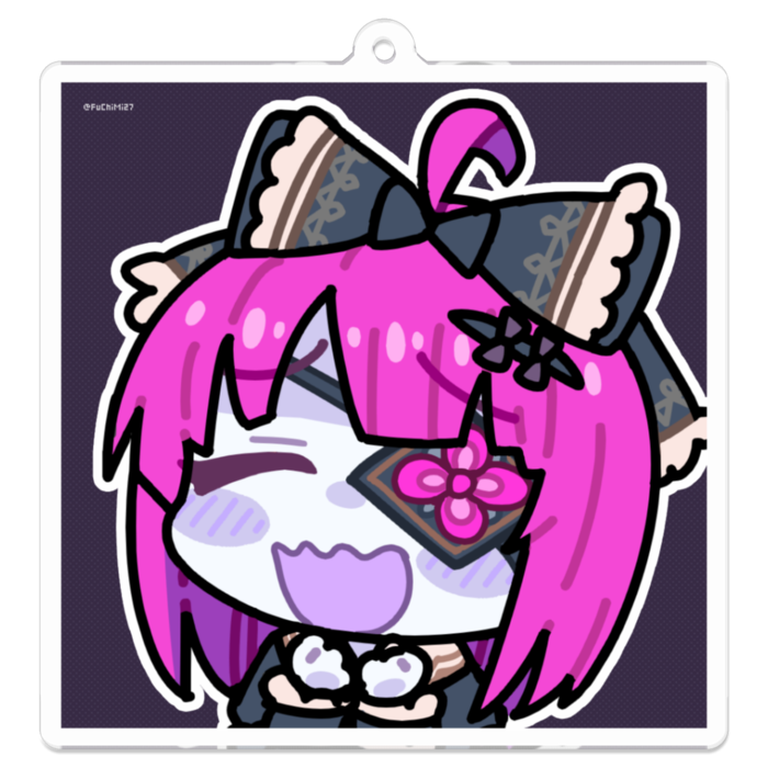 アクリルキーホルダー - 70 x 70 (mm)