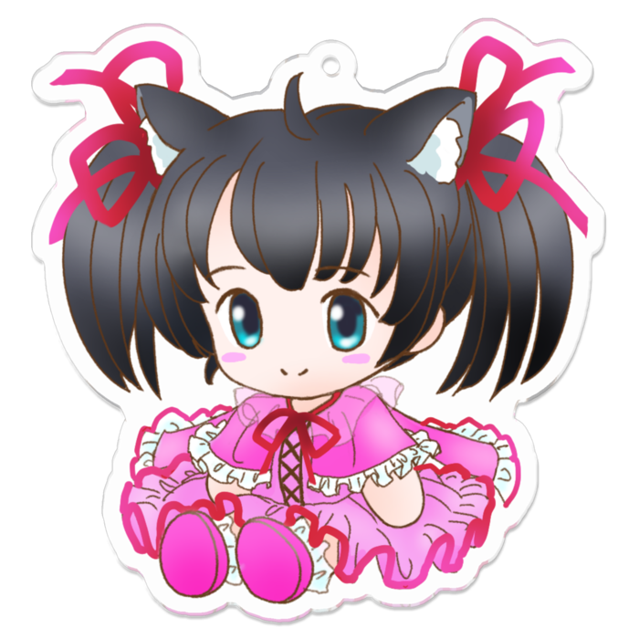 アクリルキーホルダー - 70 x 70 (mm)