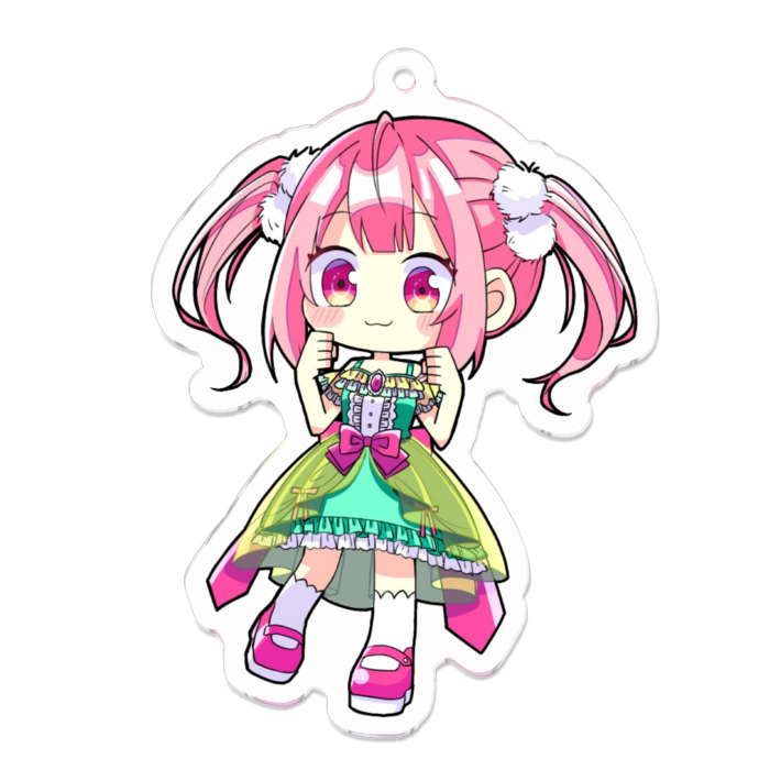 アクリルキーホルダー - 70 x 70 (mm)