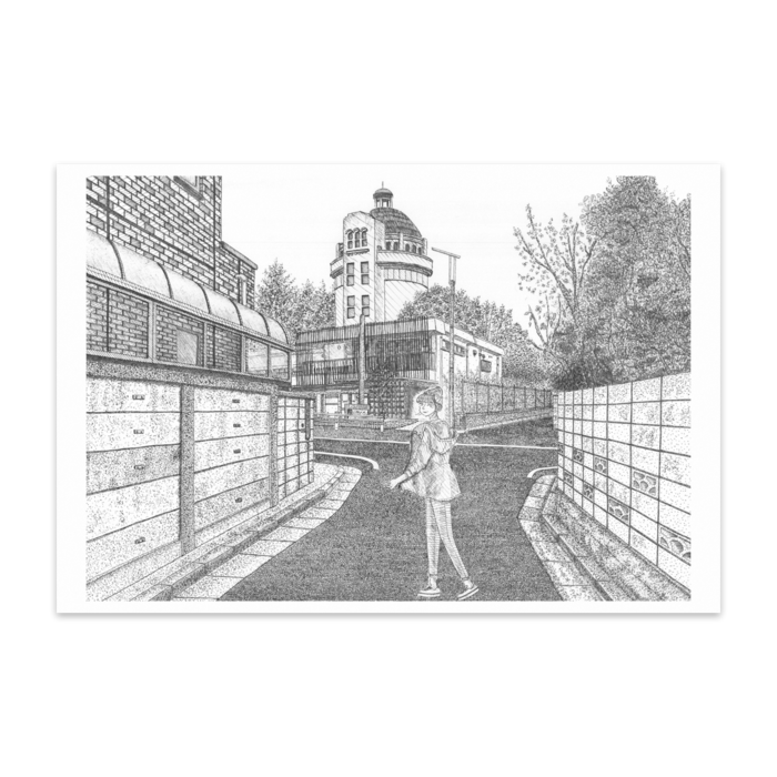 ポストカード(10枚セット) - ヴァンヌーボVGスノーホワイト195kg