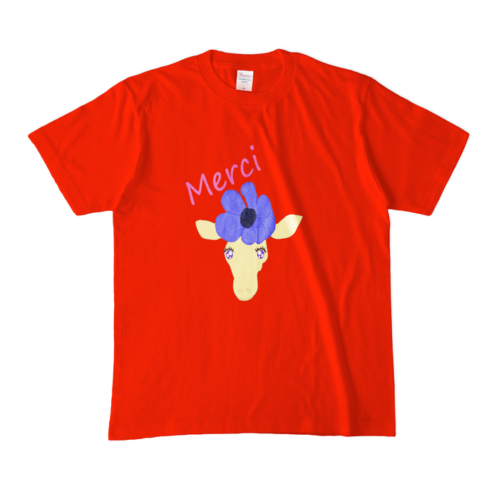カラーTシャツ(濃色) - M - レッド