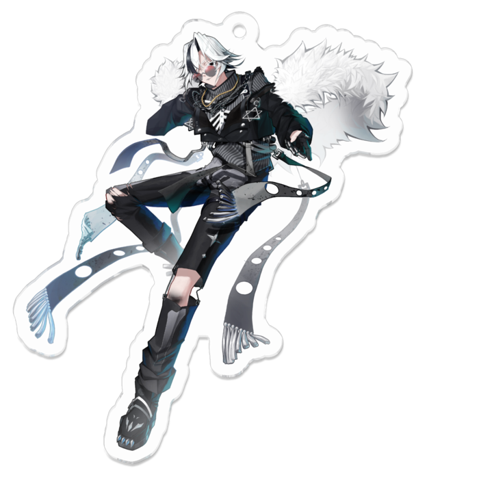 アクリルキーホルダー - 70 x 70 (mm)