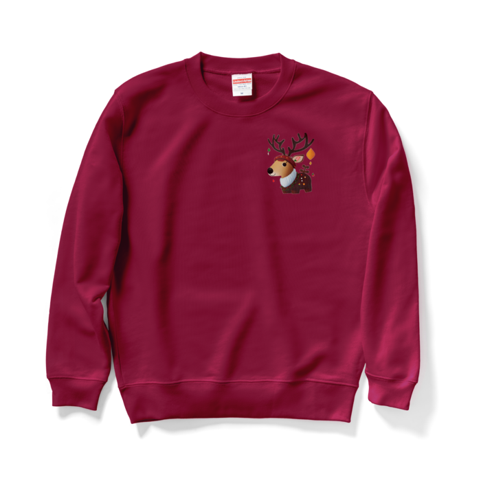 スウェット - M - バーガンディ