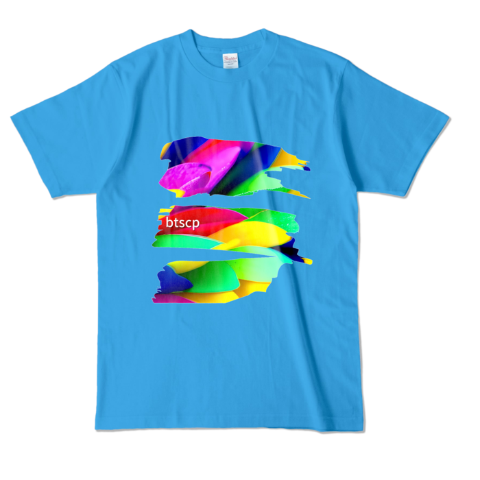 カラーTシャツ - L - ターコイズ (濃色)