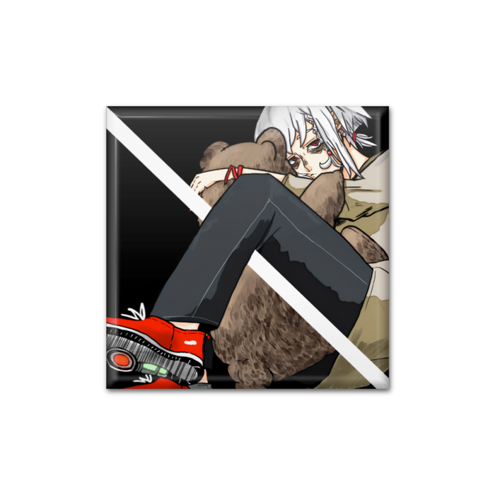 缶バッジ - 四角形40mm