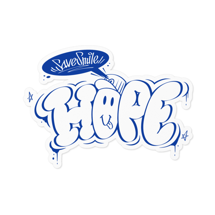 ステッカー - 100 x 100 (mm)