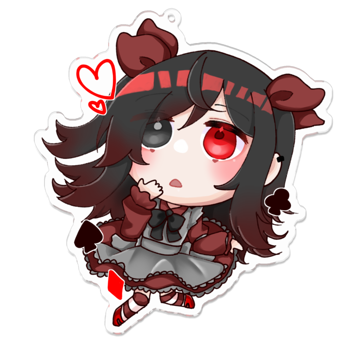 アクリルキーホルダー - 100 x 100 (mm)