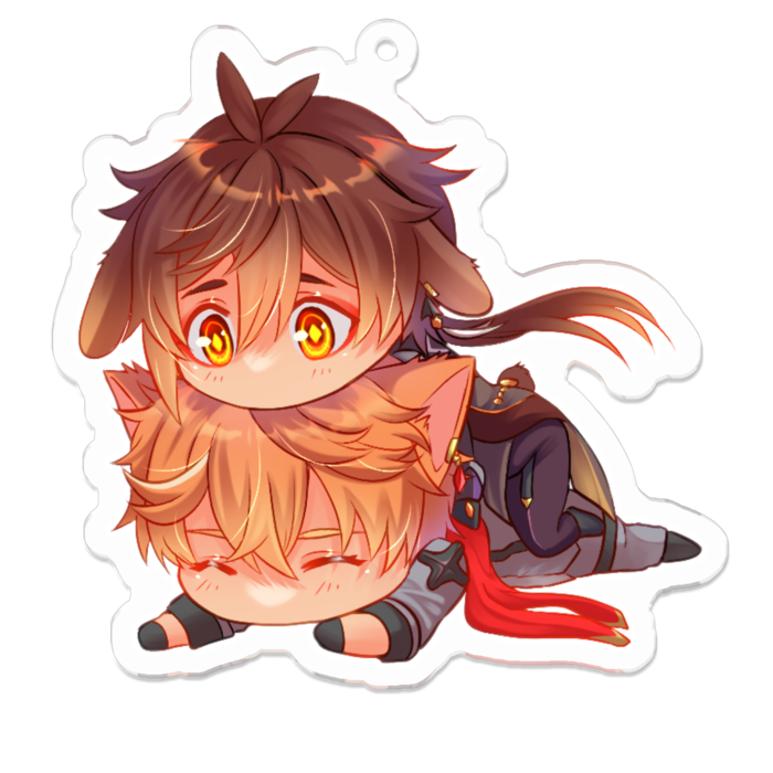 アクリルキーホルダー - 70 x 70 (mm)