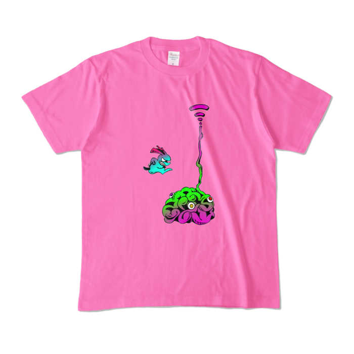 カラーTシャツ - M - ピンク (濃色)(1)