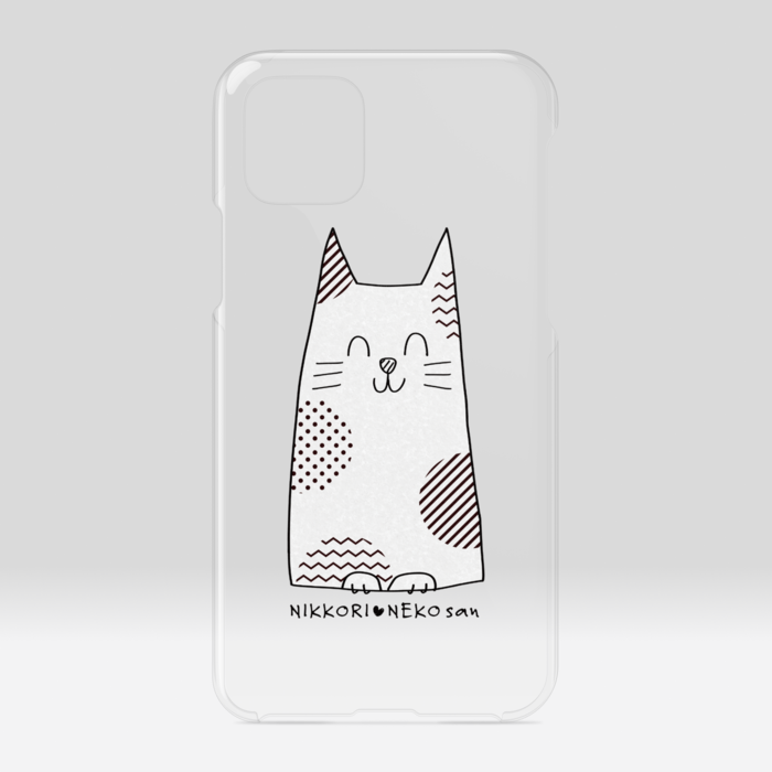 丸模様猫さん（iPhone11Pro）