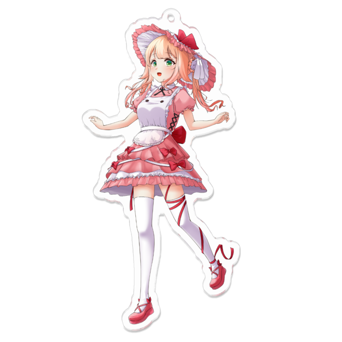 アクリルキーホルダー - 100 x 100 (mm)