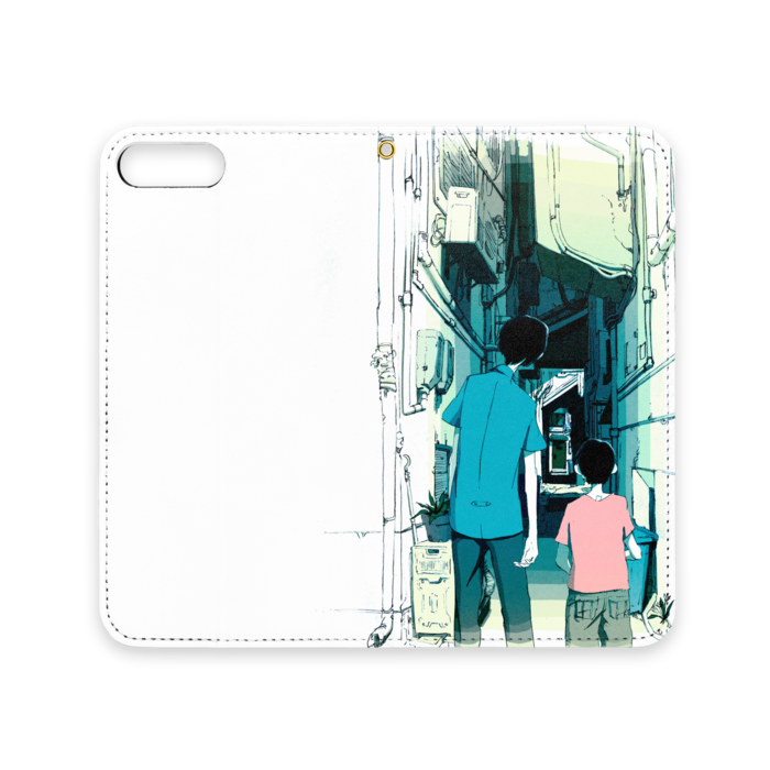 手帳型iPhoneケース(ベルトなし) - iPhone 8 Plus / 7 Plus - ストラップ穴 あり