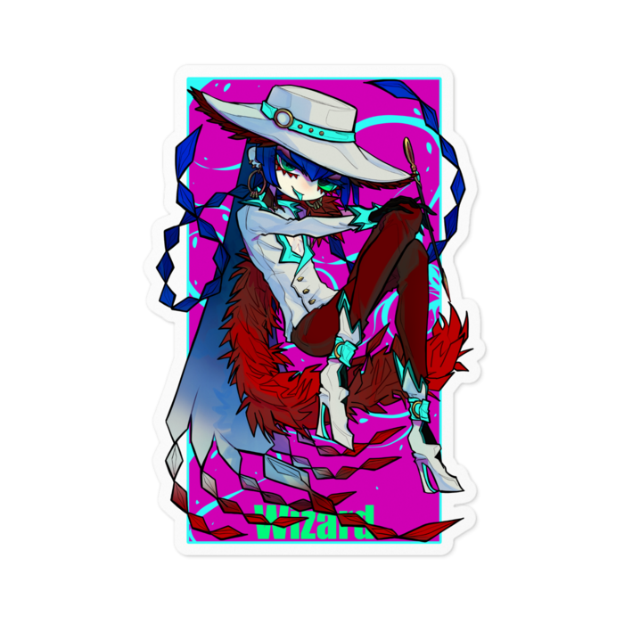 ステッカー - 100 x 100 (mm)