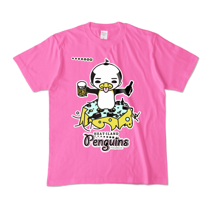 カラーTシャツ - M - ピンク (濃色)