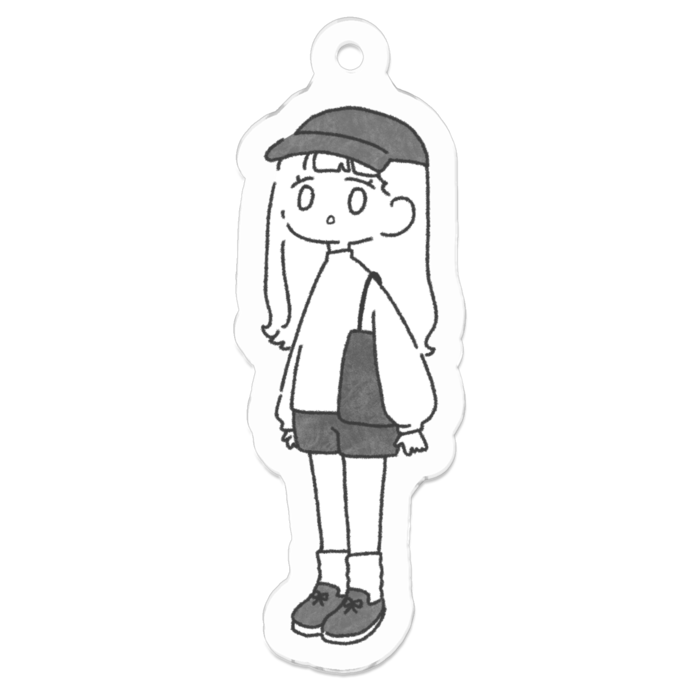 アクリルキーホルダー - 50 x 50 (mm)