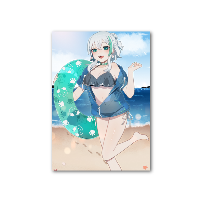 フォト風カード - 縦 - 片面