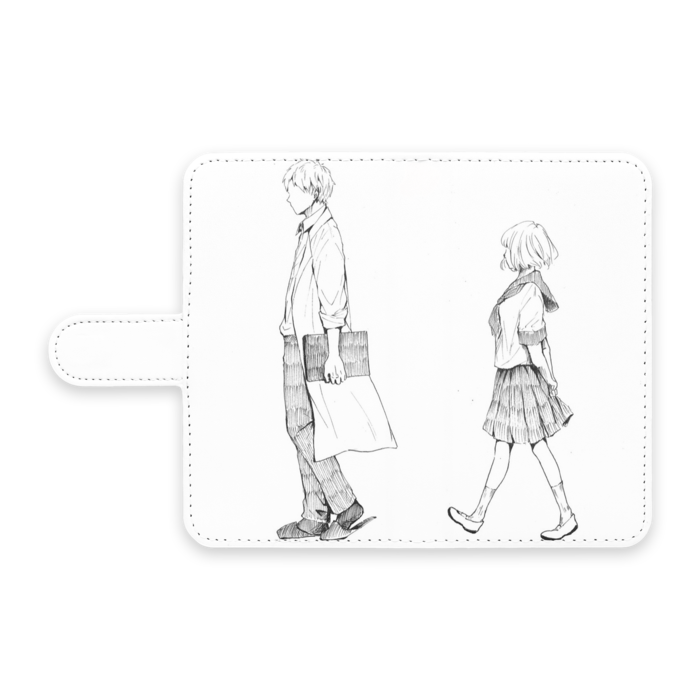 手帳型Androidケース - S - ストラップ穴 なし