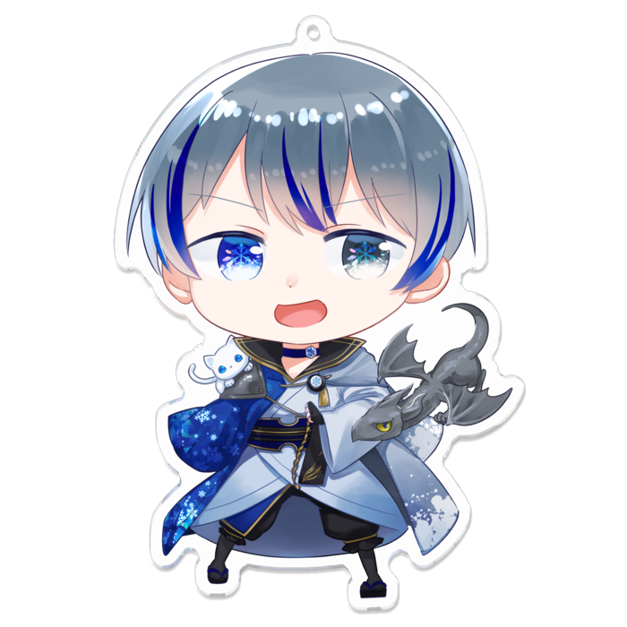 アクリルキーホルダー - 100 x 100 (mm)