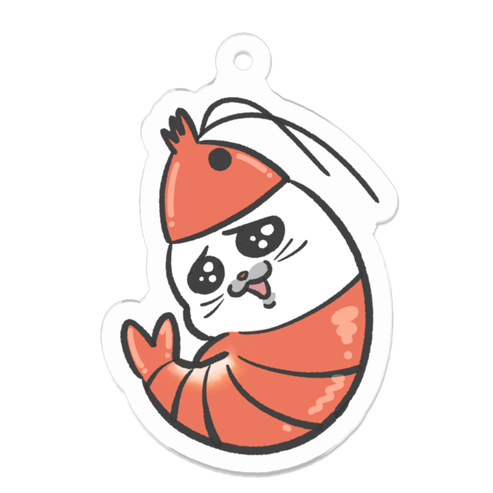 アクリルキーホルダー（コーティング） - 50 x 50 (mm)