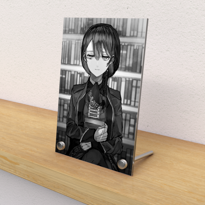 アクリルフォトパネル 正面 - 縦100 × 148mm