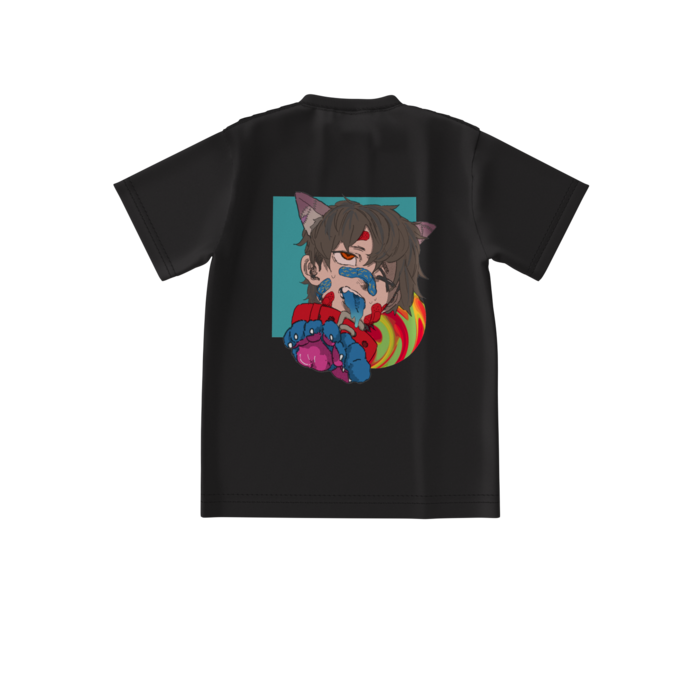 ビッグシルエットTシャツ - S - 背面