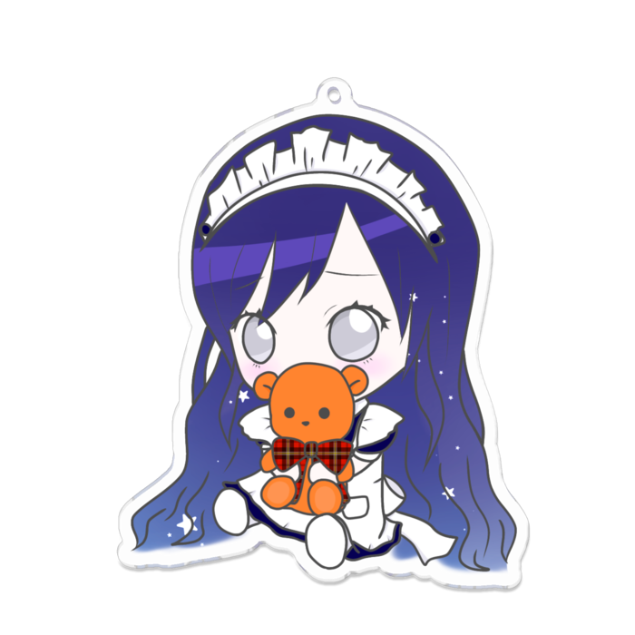 アクリルキーホルダー - 100 x 100 (mm)